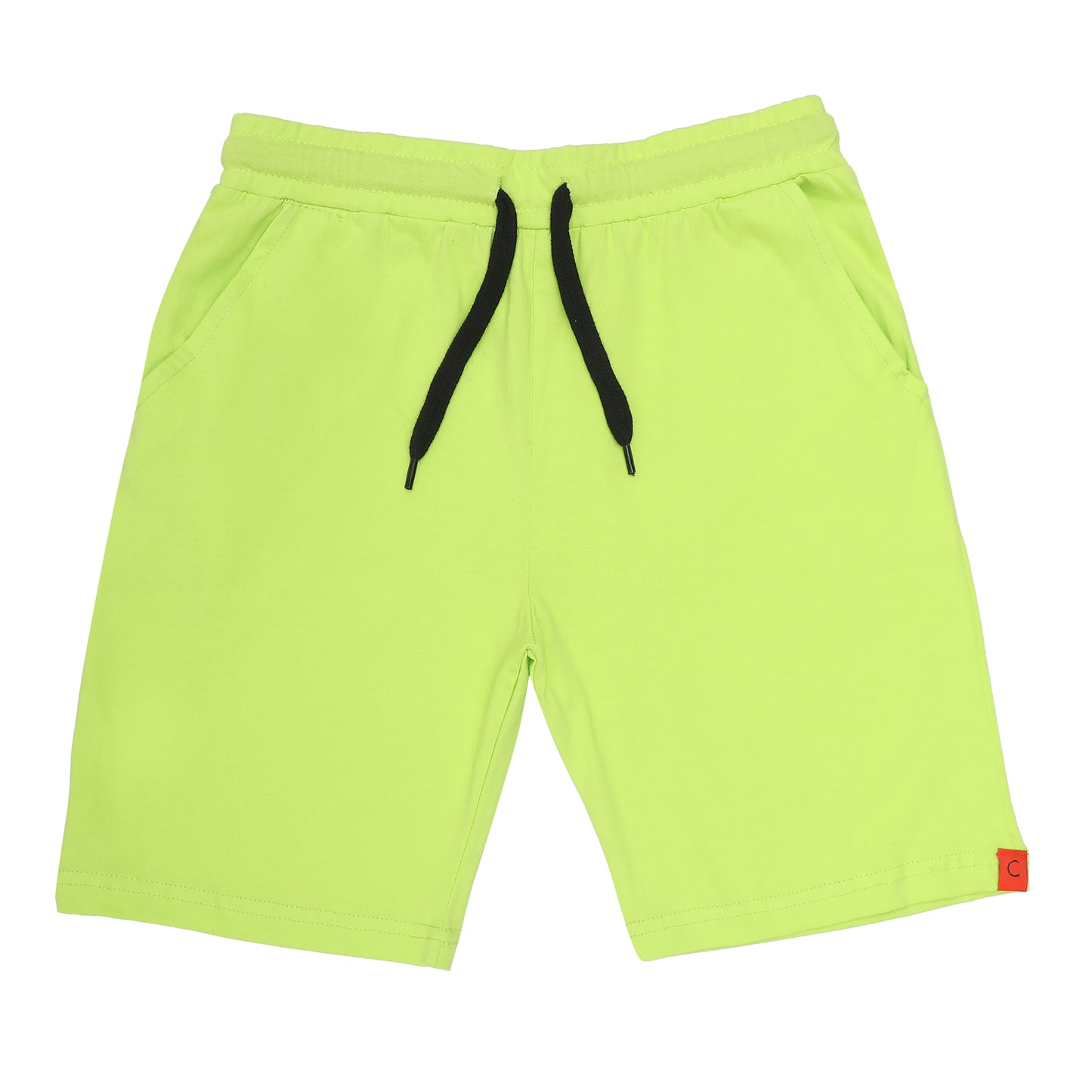 Chilins-boys-Cotton-Shorts-Red-&-Green