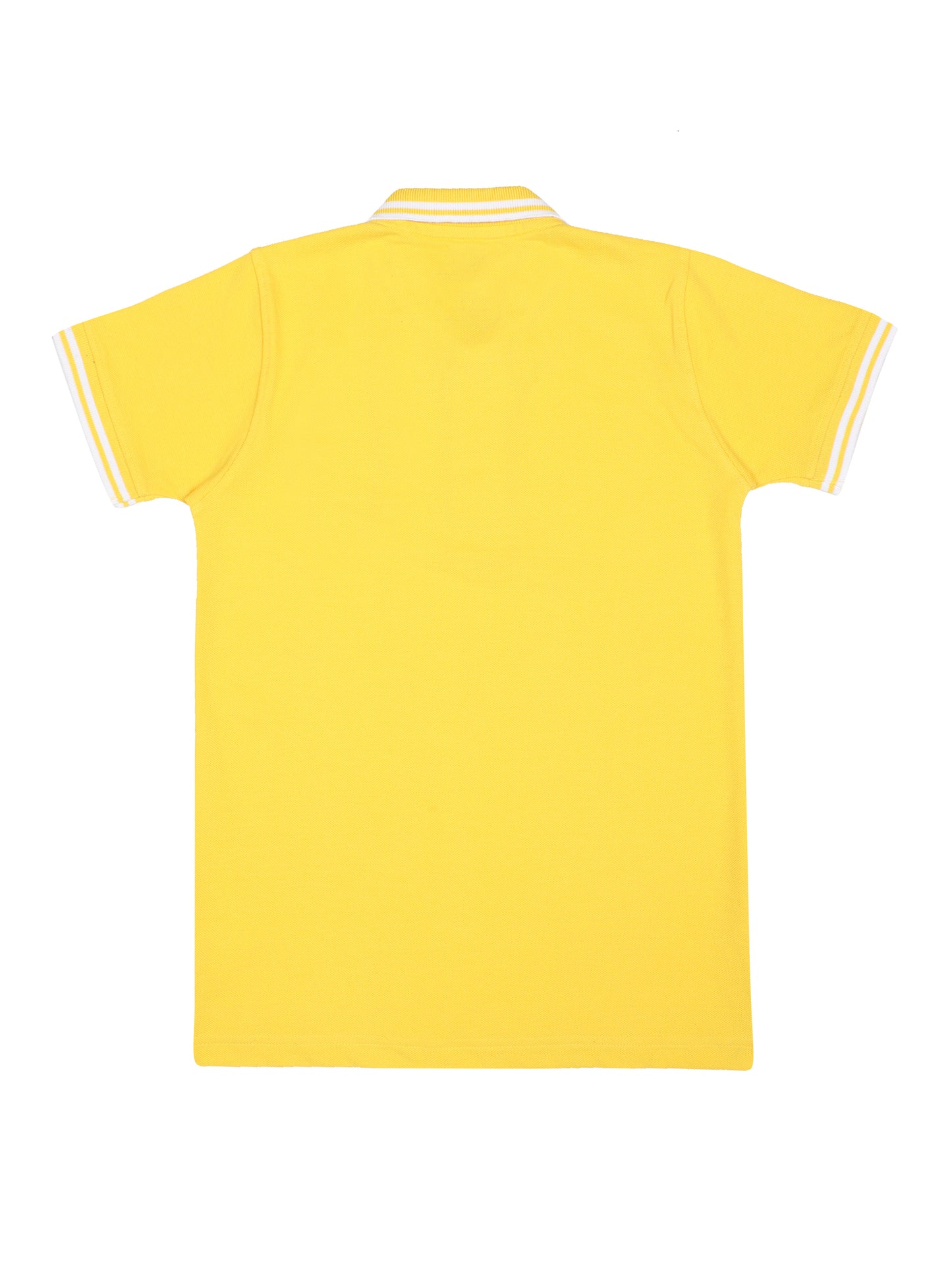 Chilins Boys Solid Polo Tshirt, Color- Yellow